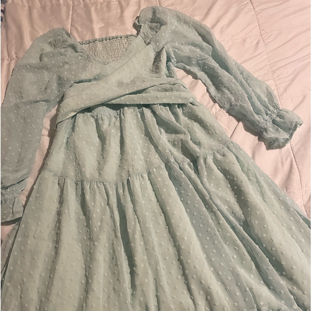 Criss Cross Midi Dress